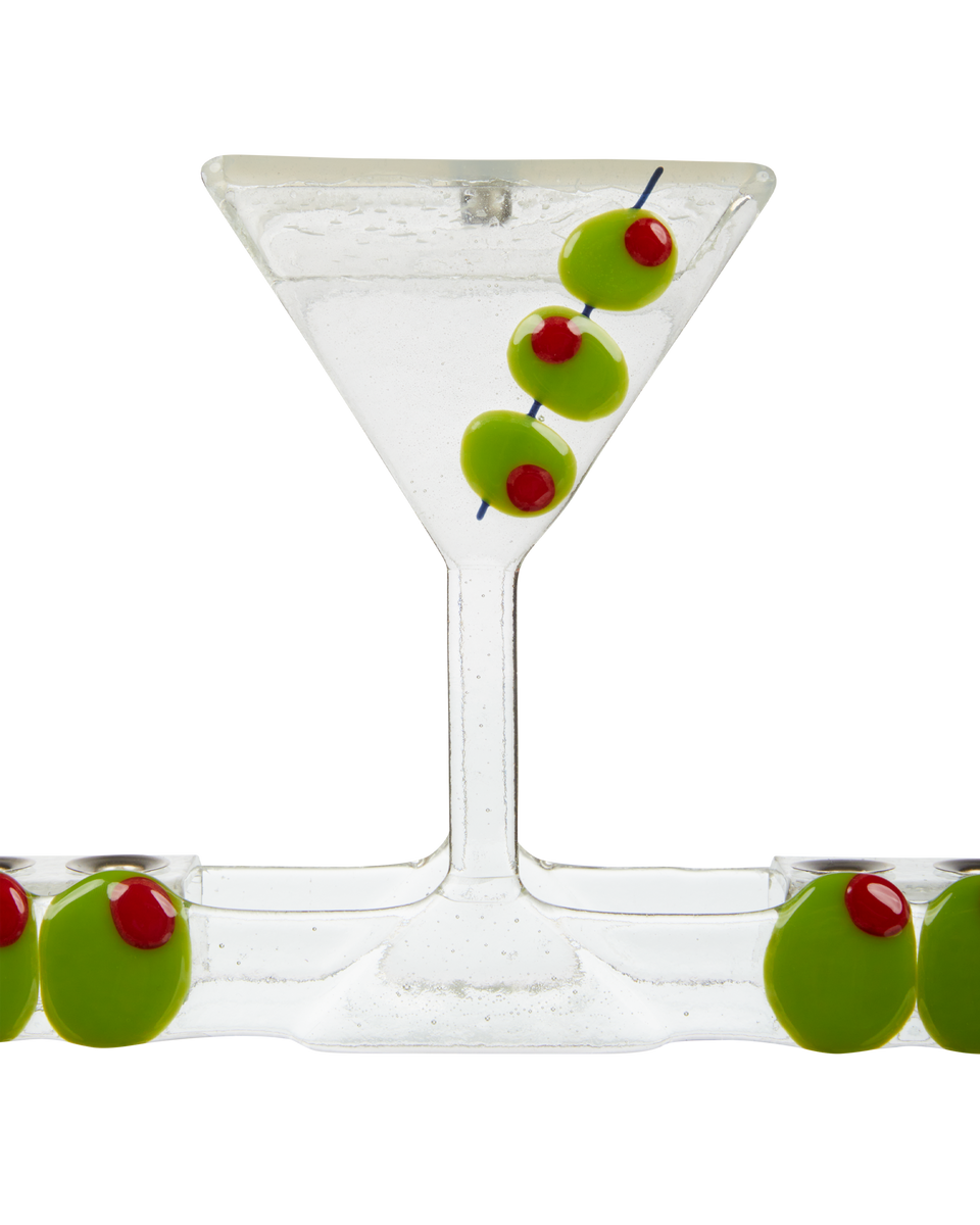 Dirty Martini Menorah Susan Alexandra