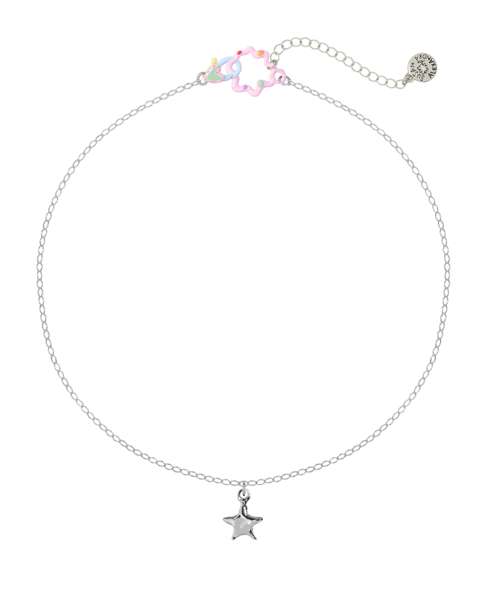 *Make Your Own* Chrome Tiny Joys Necklace