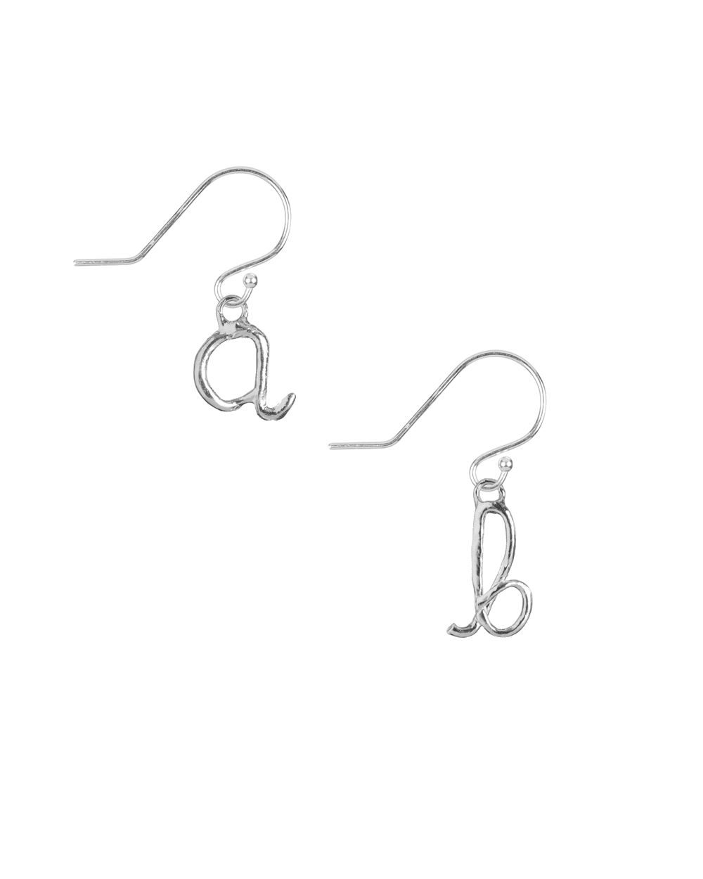 *Make Your Own* Curtsy Letters Earrings