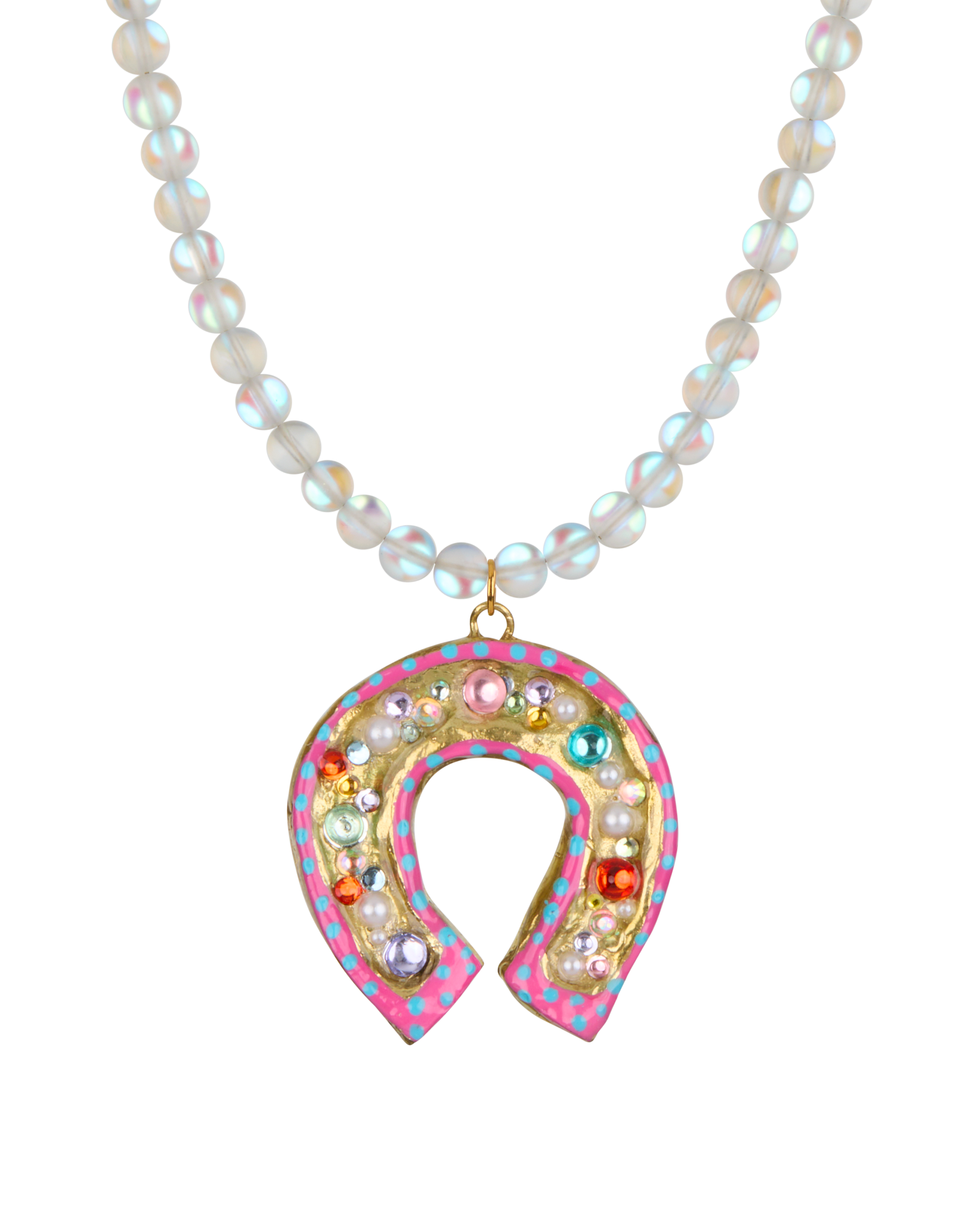 アクセサリー Nanasisan Dolly Horseshoe Necklace – Susan Alexandra