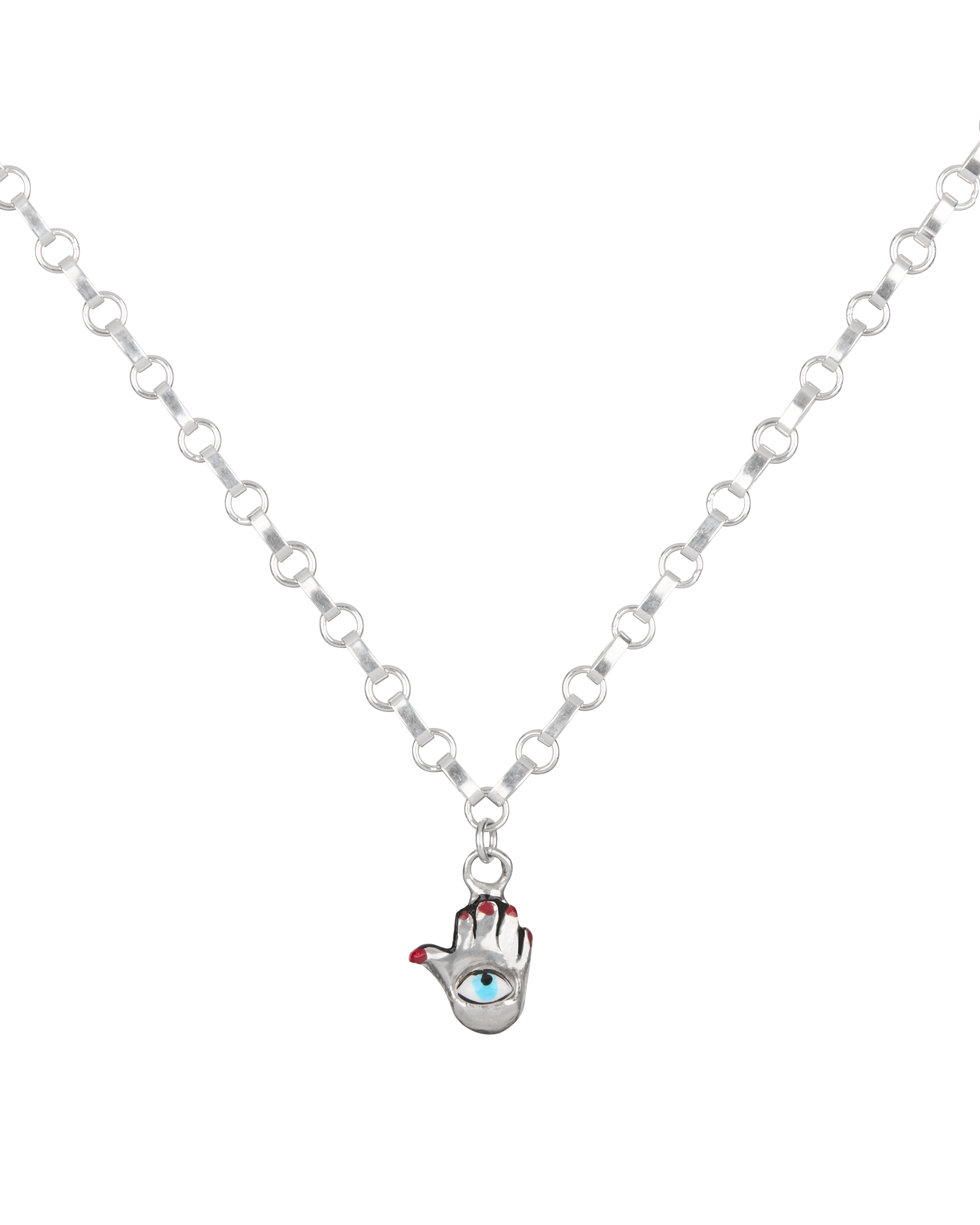 SSUR バナナ necklace/silver Lil' Hamsa Necklace – Susan Alexandra