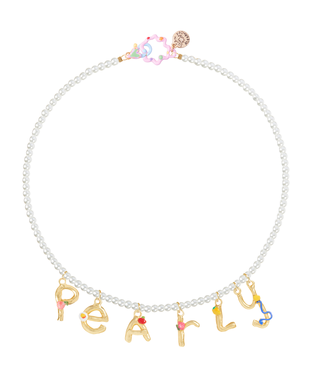 *Make Your Own* Pearly Spells + Numbers Necklace