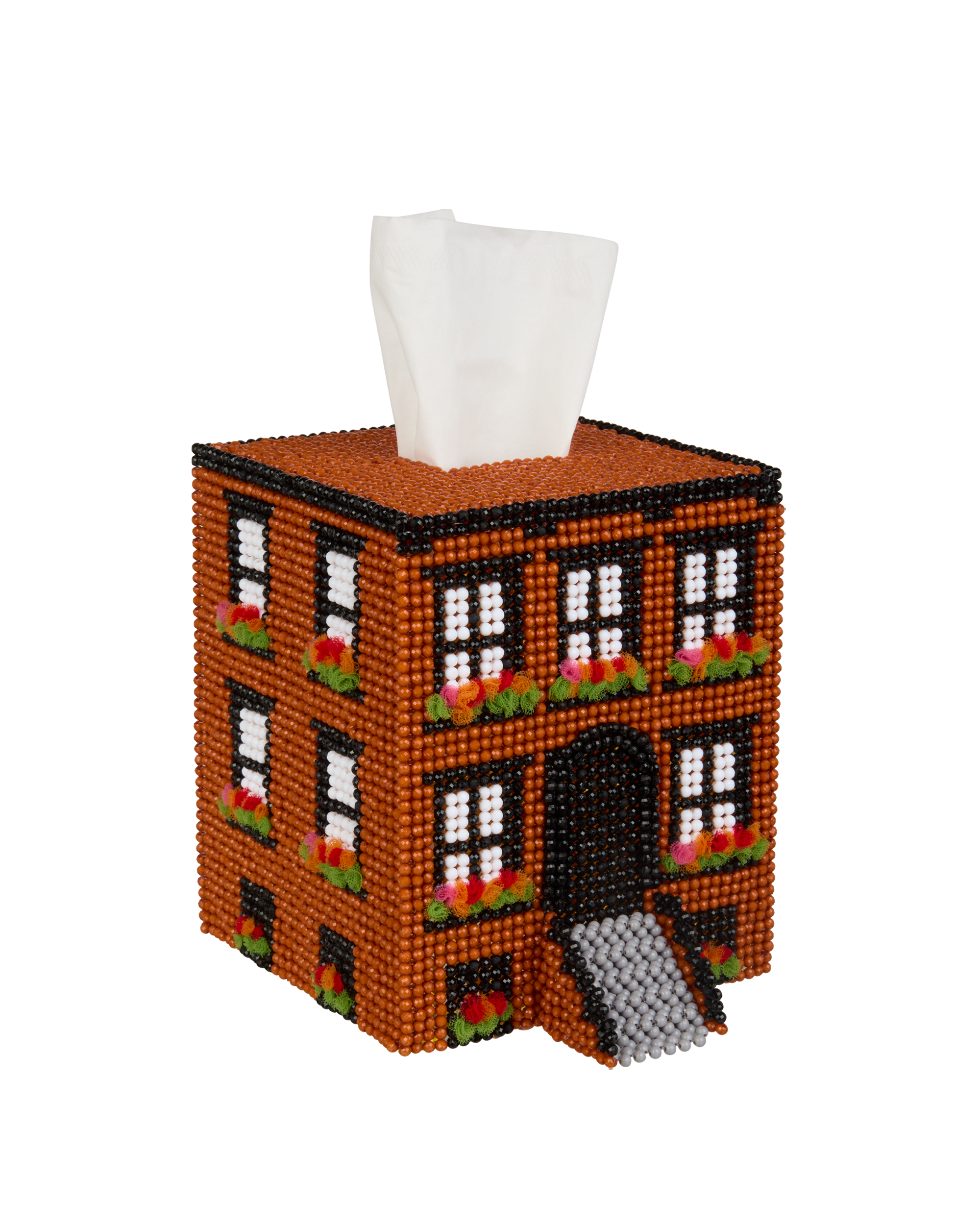 Brownstone Tissue Box – Susan Alexandra