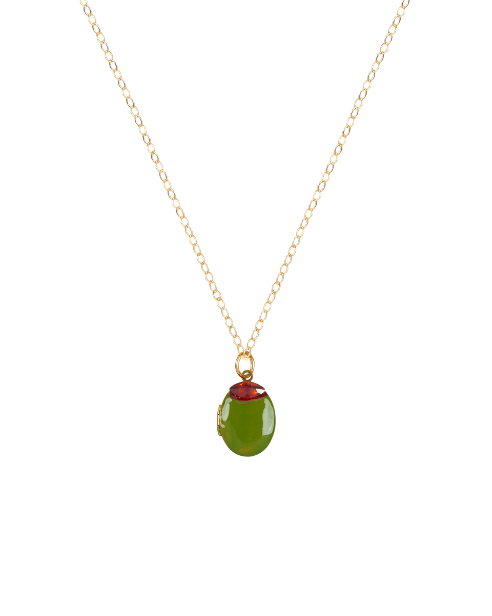Olive You Locket Susan Alexandra