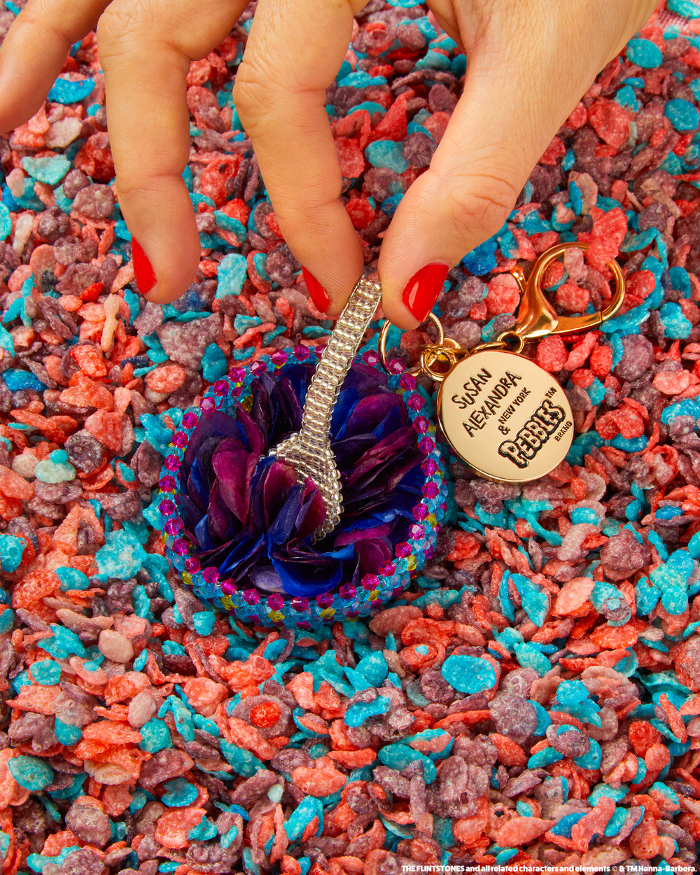 Berry PEBBLES™ Cereal Bowl Bag Charm