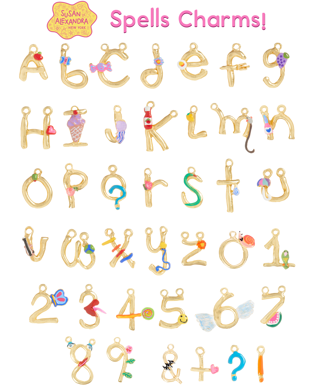 Spells & Numbers Belly Chain