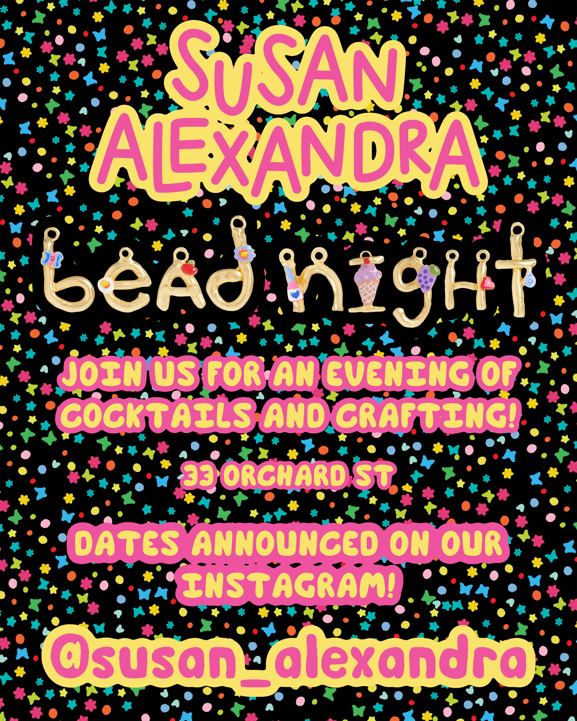 Susan Alexandra Bead Night display picture 1