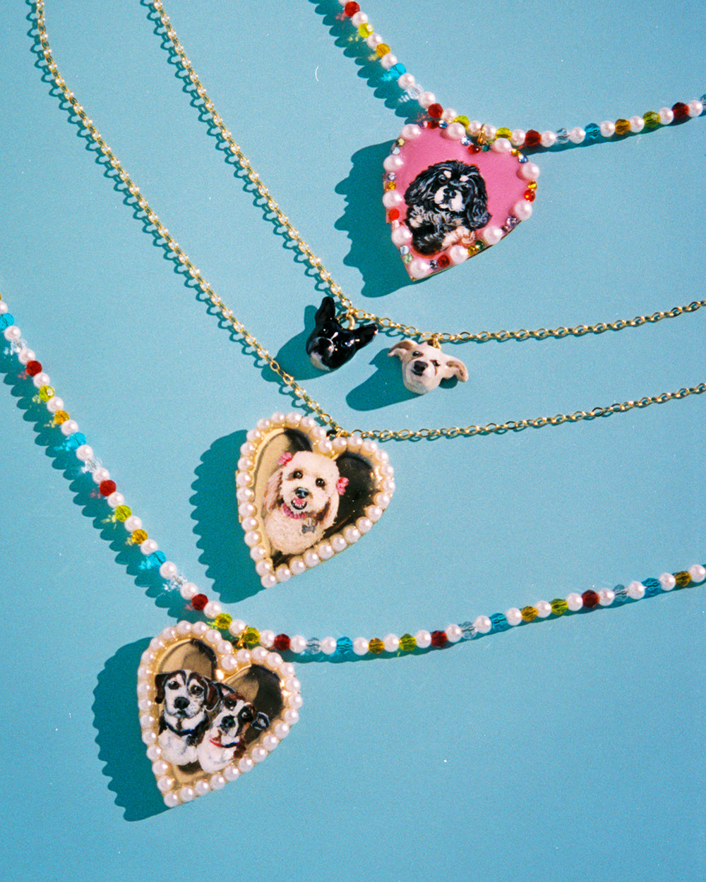 *CUSTOM* Pet Portrait Necklace in Bronze