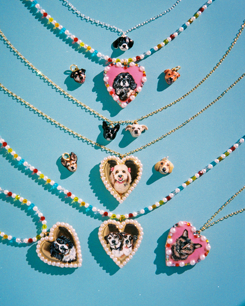 *CUSTOM* Pet Portrait Necklace in Sterling Silver