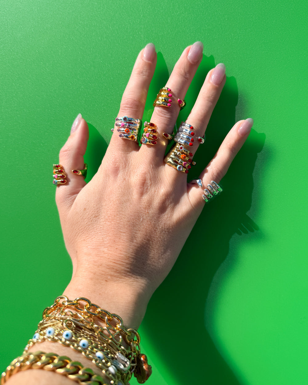 Silver Bling Ring