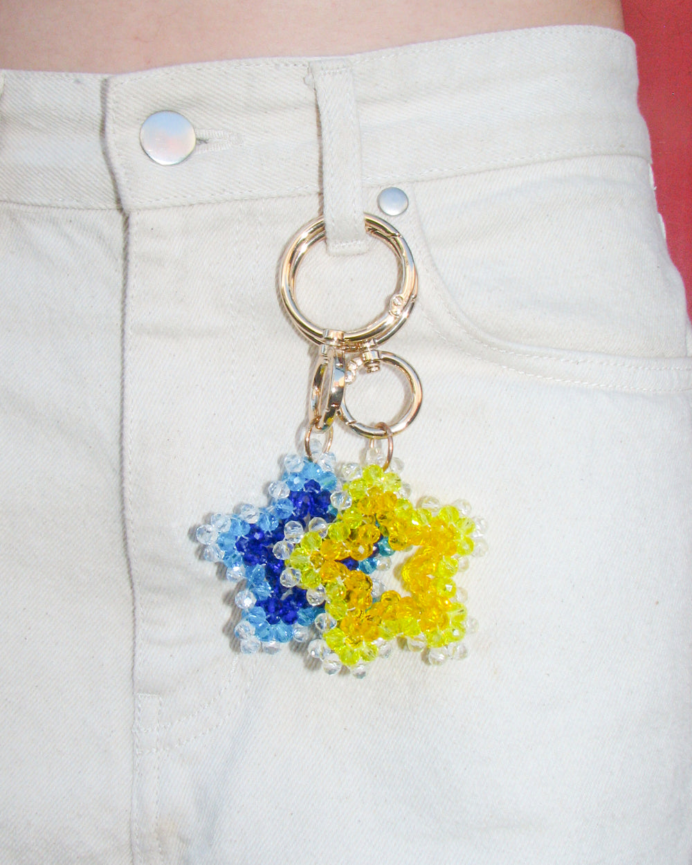 Blue Shooting Star Bag Charm