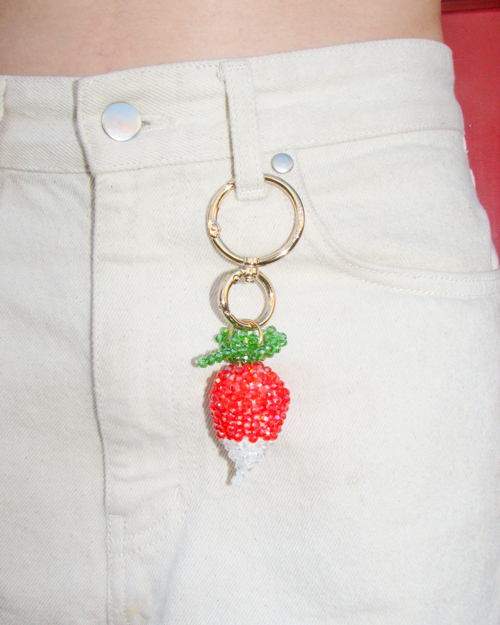 Radish Bag Charm