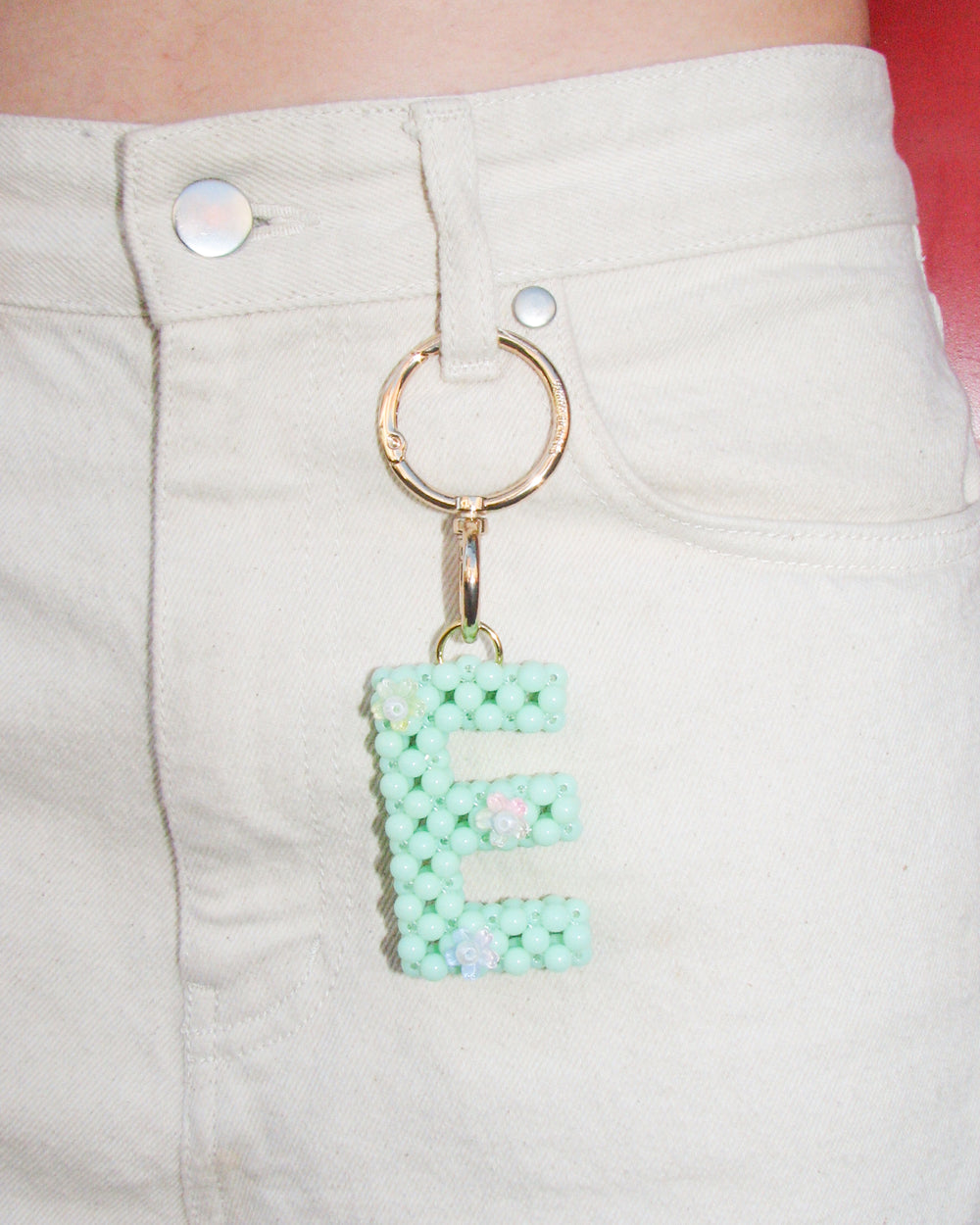 Alphabet Bag Charm