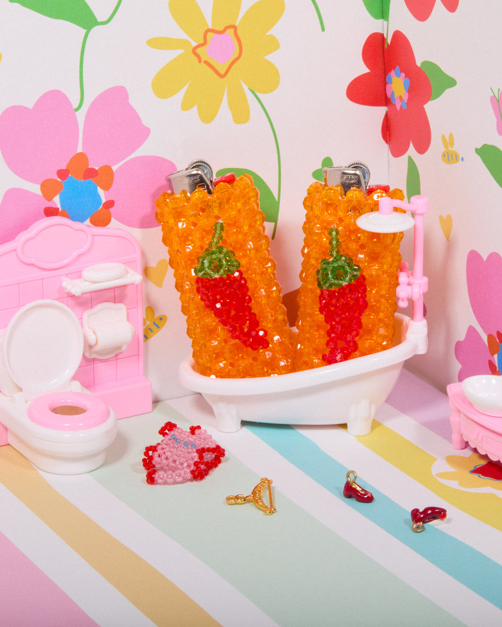 Lighter Case Bag Charm