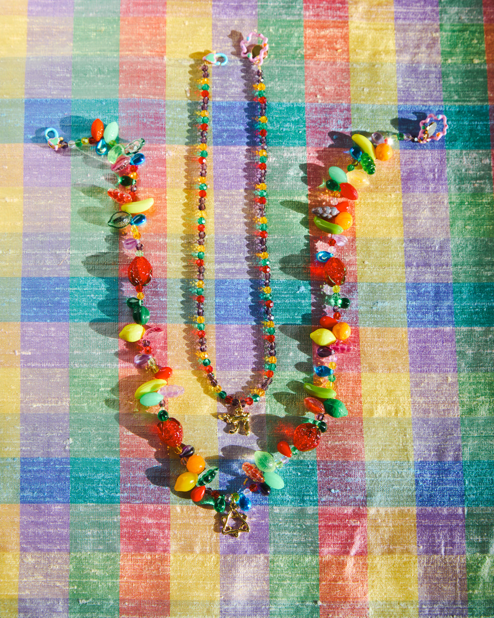 Chai Necklace in Bronze