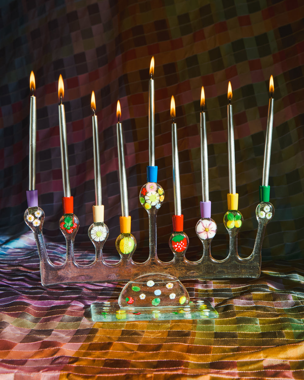 Kaleidoscope Menorah