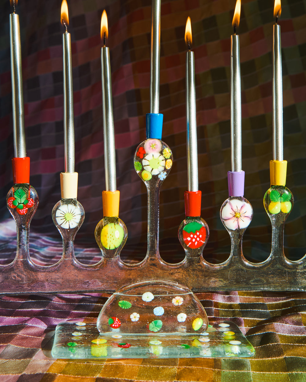 Kaleidoscope Menorah