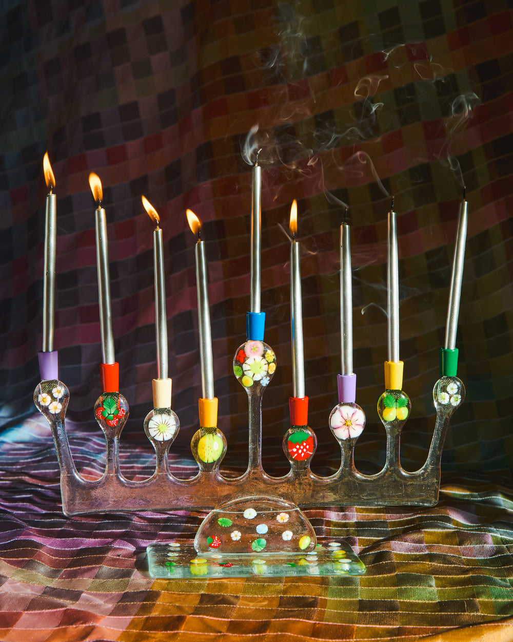 Kaleidoscope Menorah