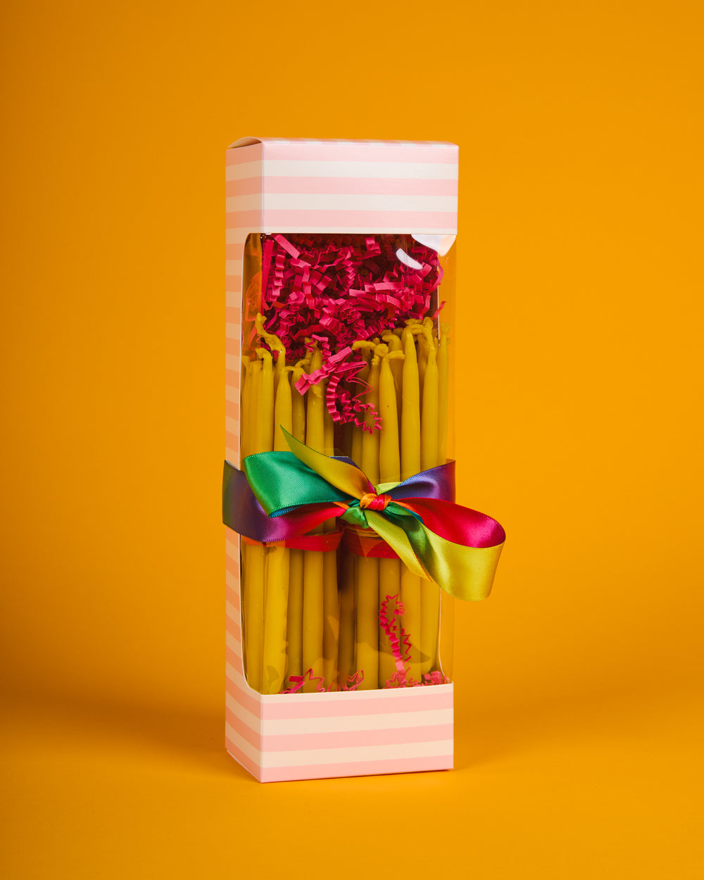 Beeswax Menorah Candles