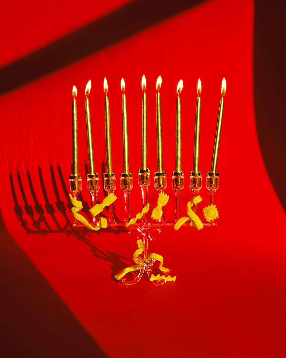 Pasta Please! Menorah