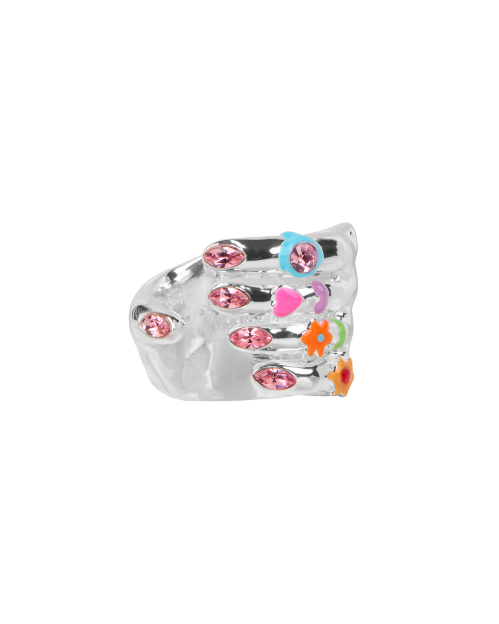 Silver Bling Ring