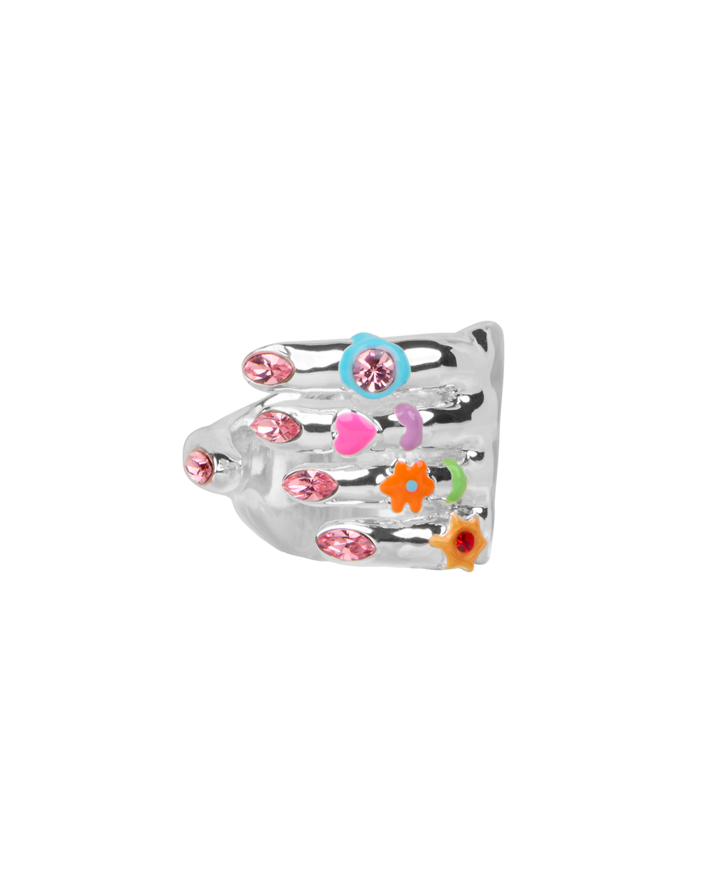Silver Bling Ring