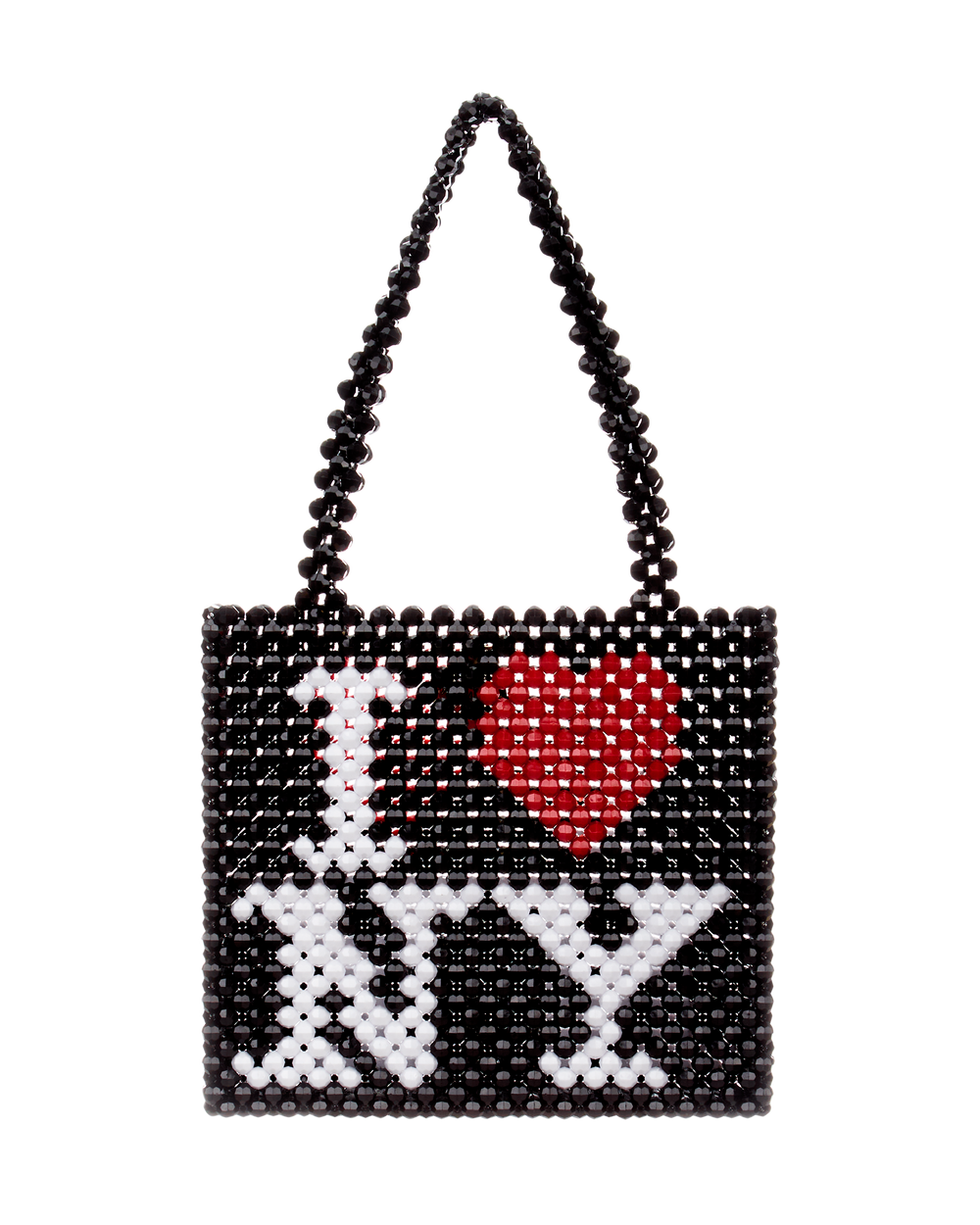 I Love NY Beaded Bag by Susan Alexandra