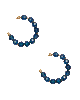 Zodiac Birthstone Hoops