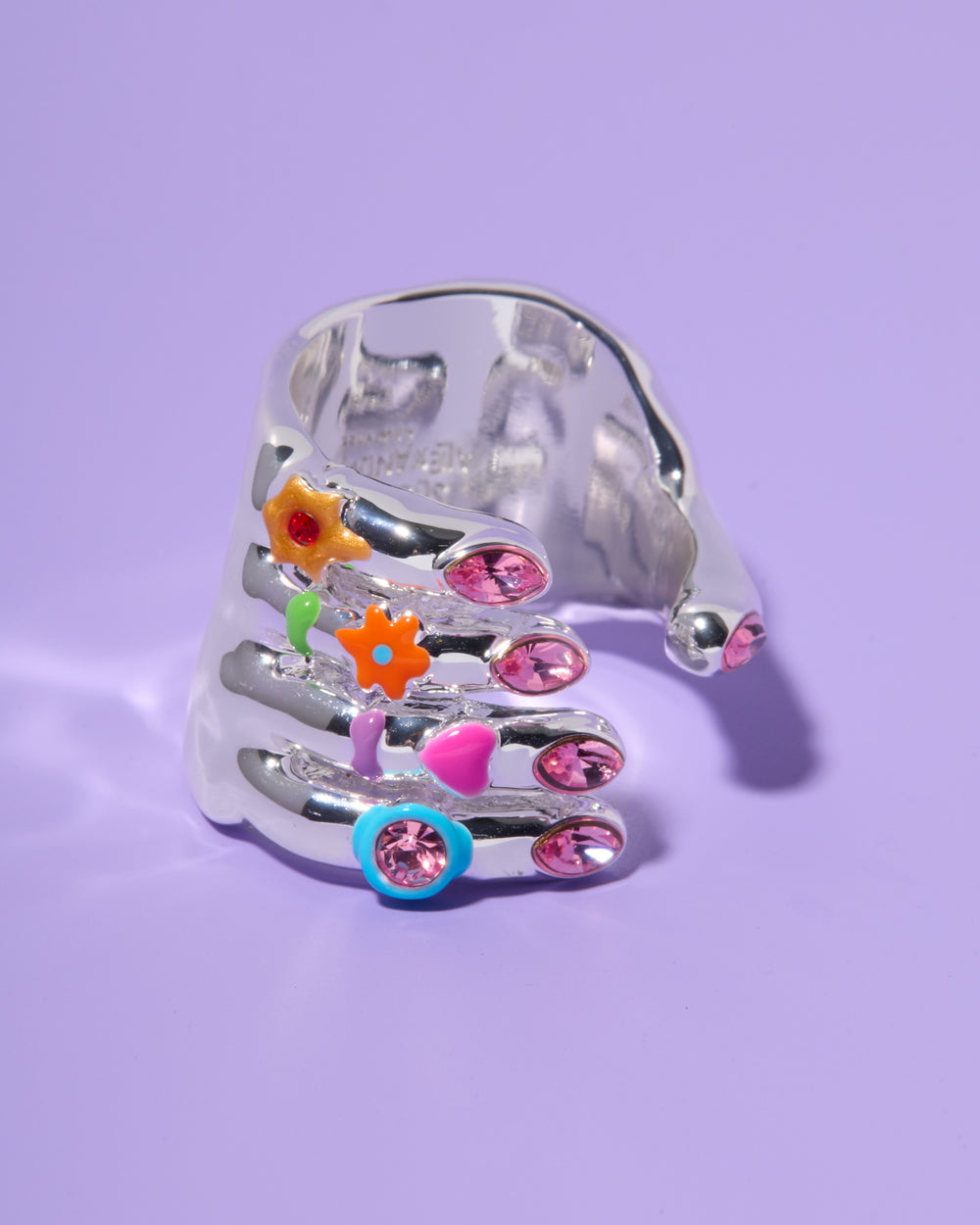 Silver Bling Ring