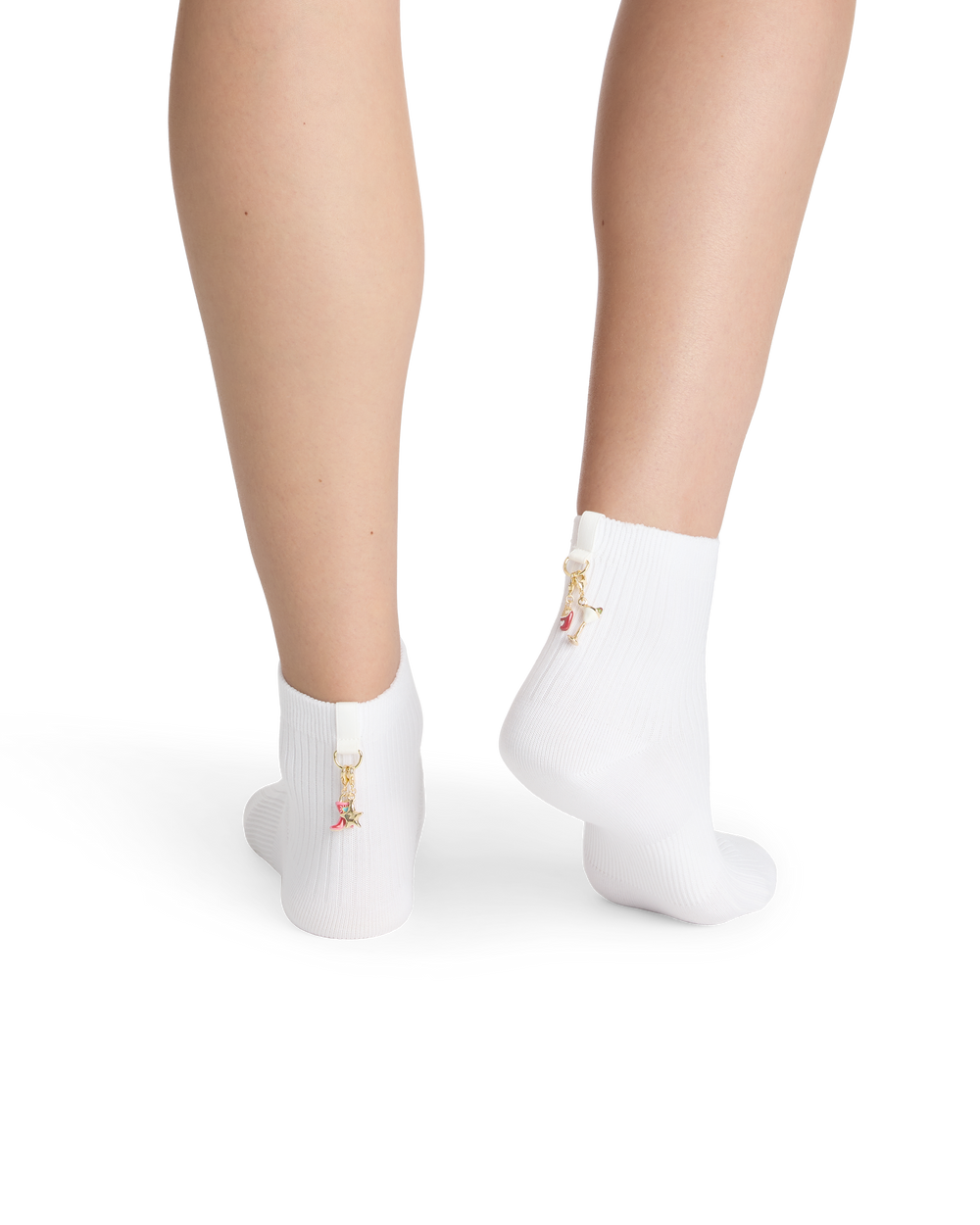 Bombas x SA Charms and Anklet Quarter Socks