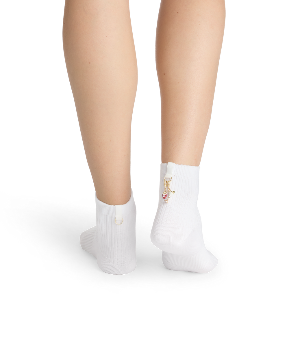 Bombas x SA Charms and Anklet Quarter Socks
