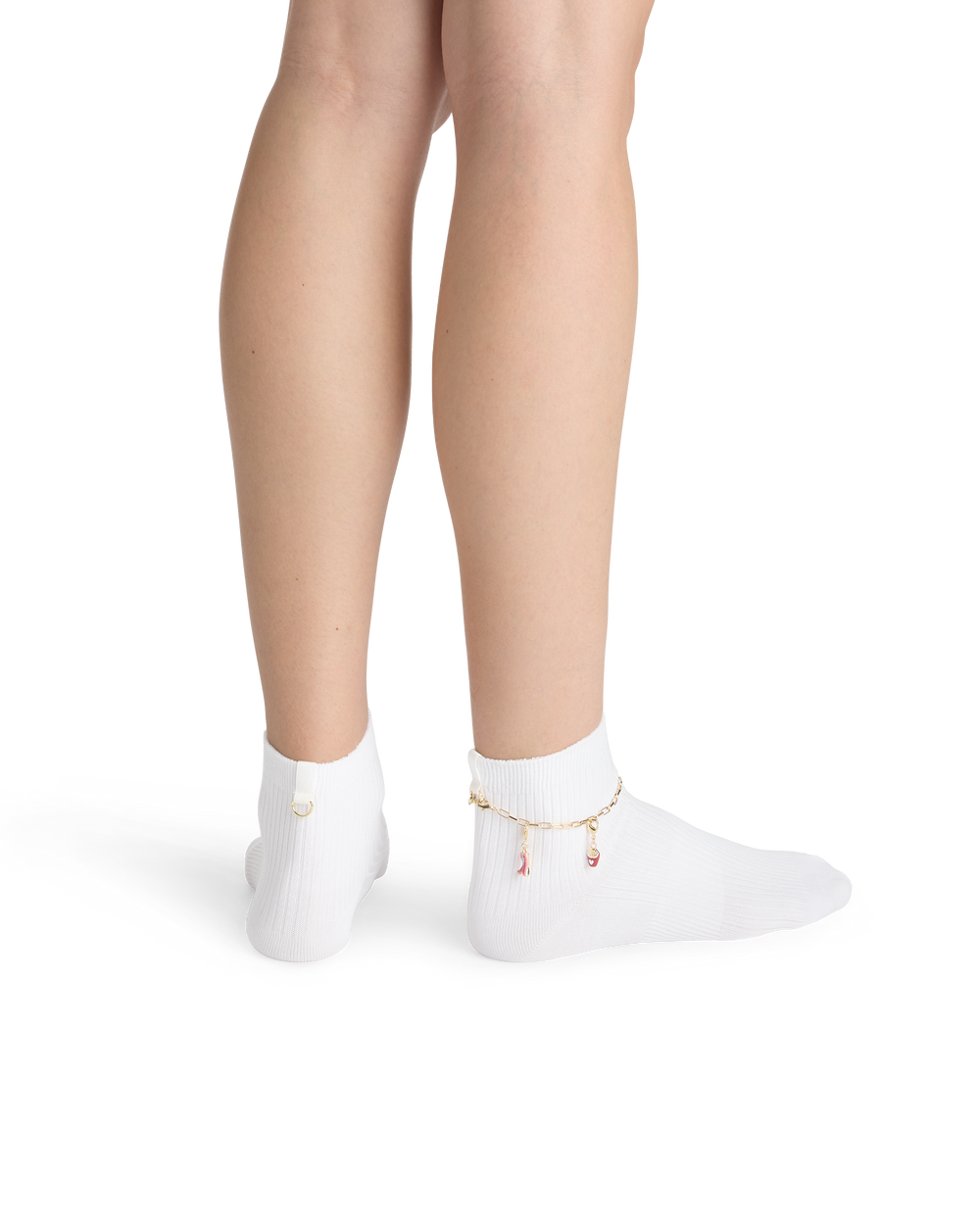 Bombas x SA Charms and Anklet Quarter Socks