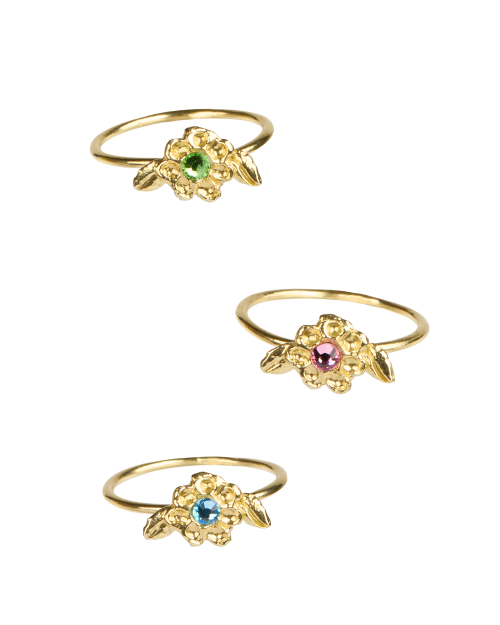 Bronze Mae Ring 3-Pack