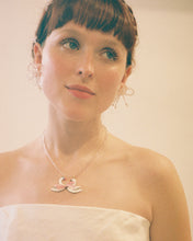 Load image into Gallery viewer, Kissing Swans Necklace