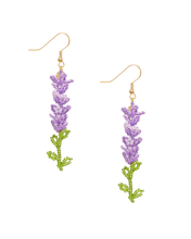 Load image into Gallery viewer, Lavender Earrings