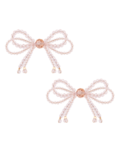 ASOS DESIGN pearl bow hair clip