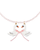 Kissing Swans Necklace