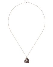 Load image into Gallery viewer, *CUSTOM* Pet Portrait Necklace in Silver