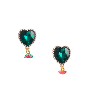 Load image into Gallery viewer, Candy Heart Clip-On Earrings