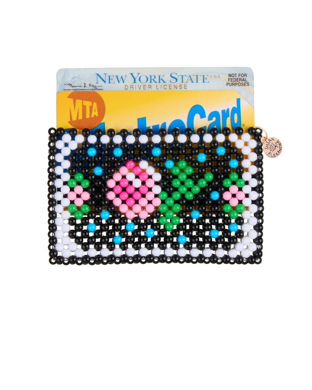 Snowy Rose Card Holder