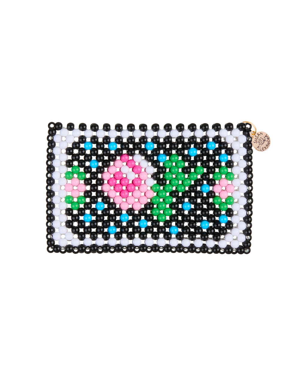 Snowy Rose Card Holder