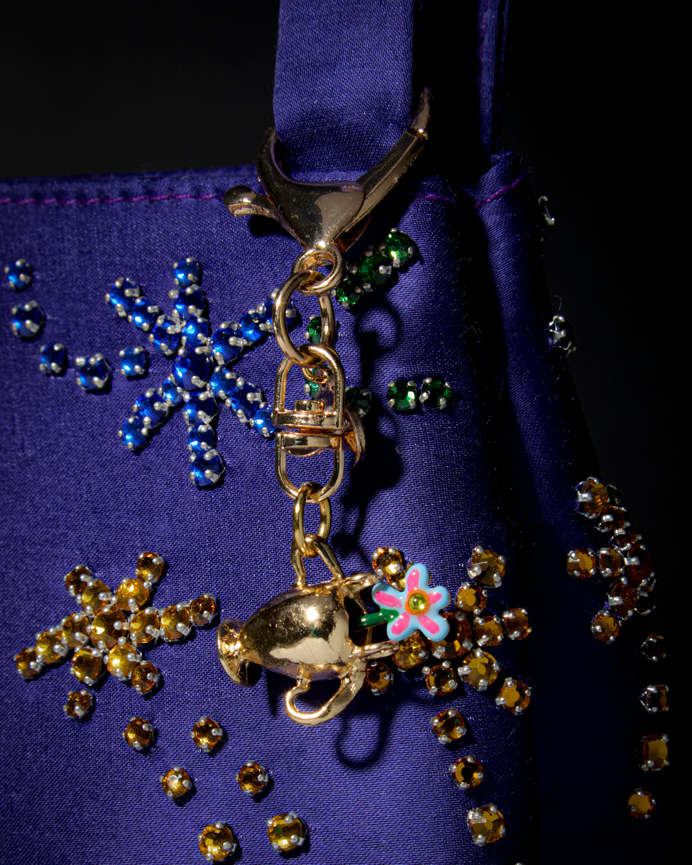 Aquarius Zodiac Bag Charm