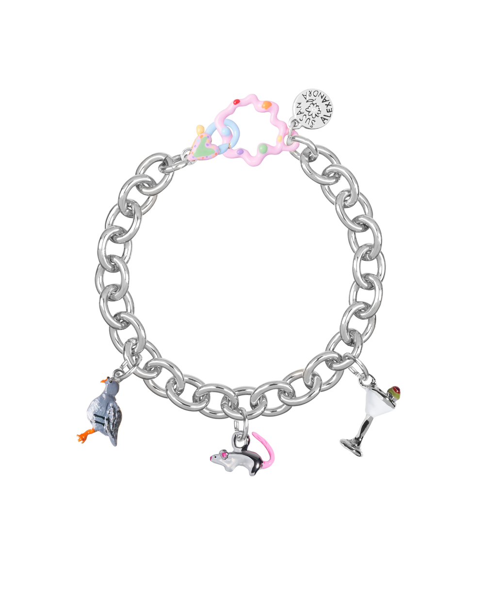 Chrome Chunky Tiny Joys Bracelet
