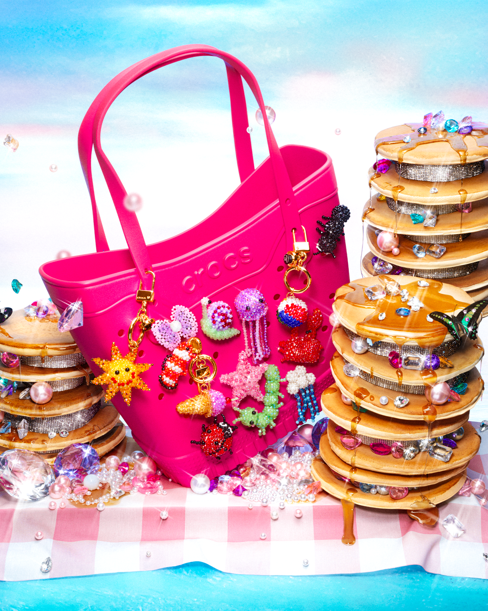 Crocs™ x SA Beach Day Bag Charm Jibbitz™ 3 Pack