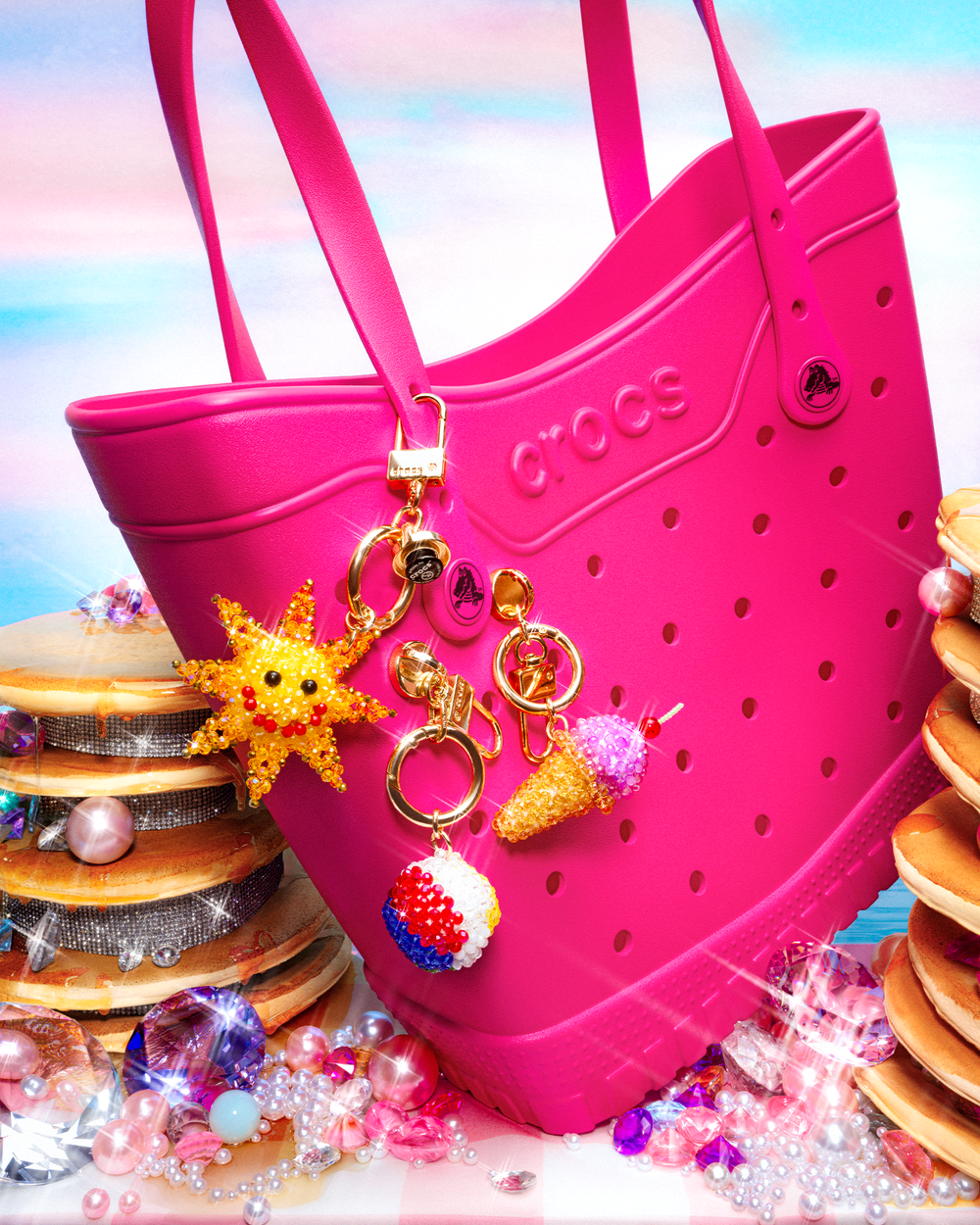 Crocs™ x SA Beach Day Bag Charm Jibbitz™ 3 Pack