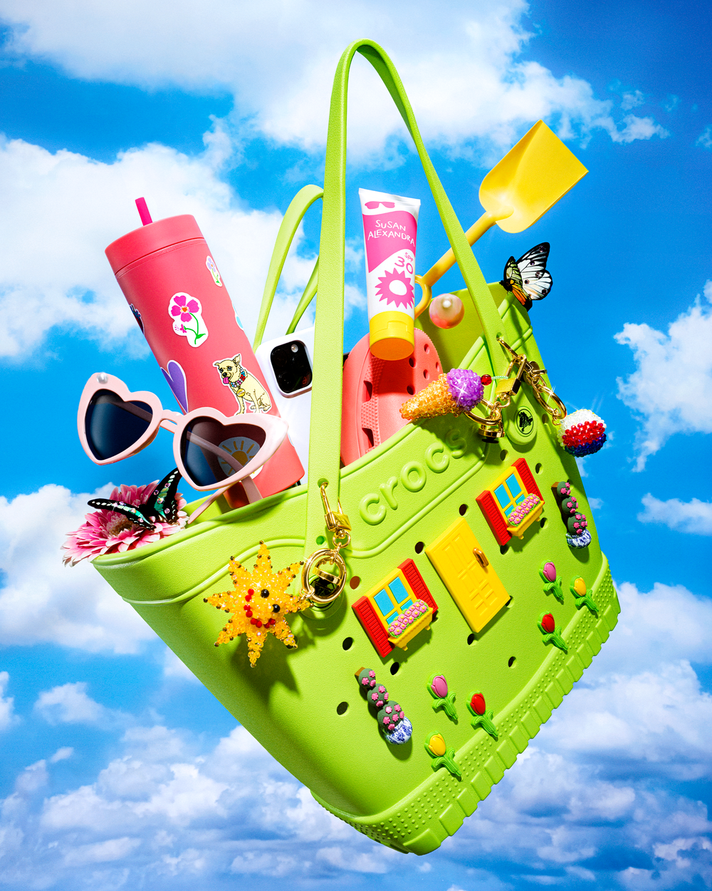 Crocs™ x SA Beach Day Bag Charm Jibbitz™ 3 Pack