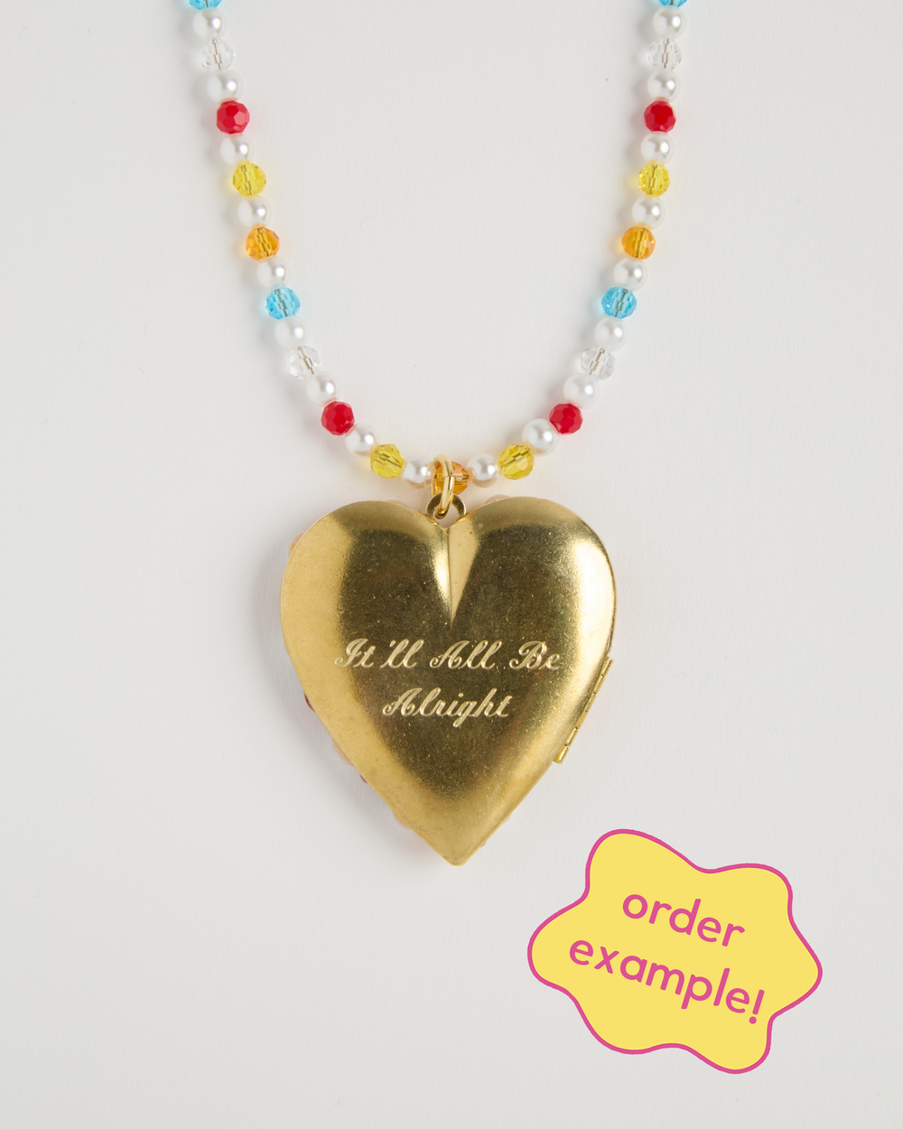 *CUSTOM* Add-On: Devotion Locket Engraving – Susan Alexandra