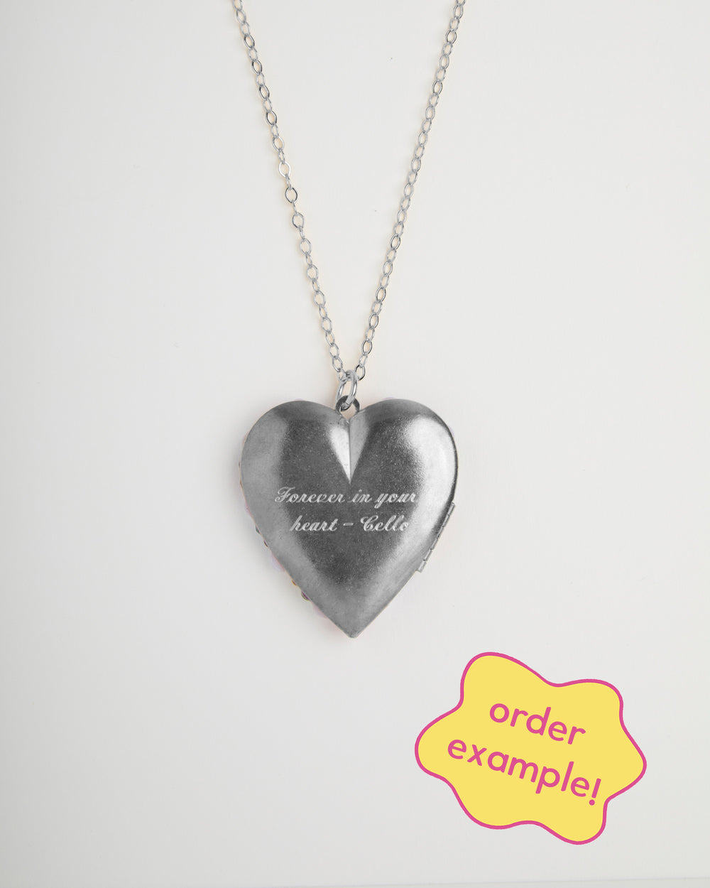 *CUSTOM* Add-On: Devotion Locket Engraving