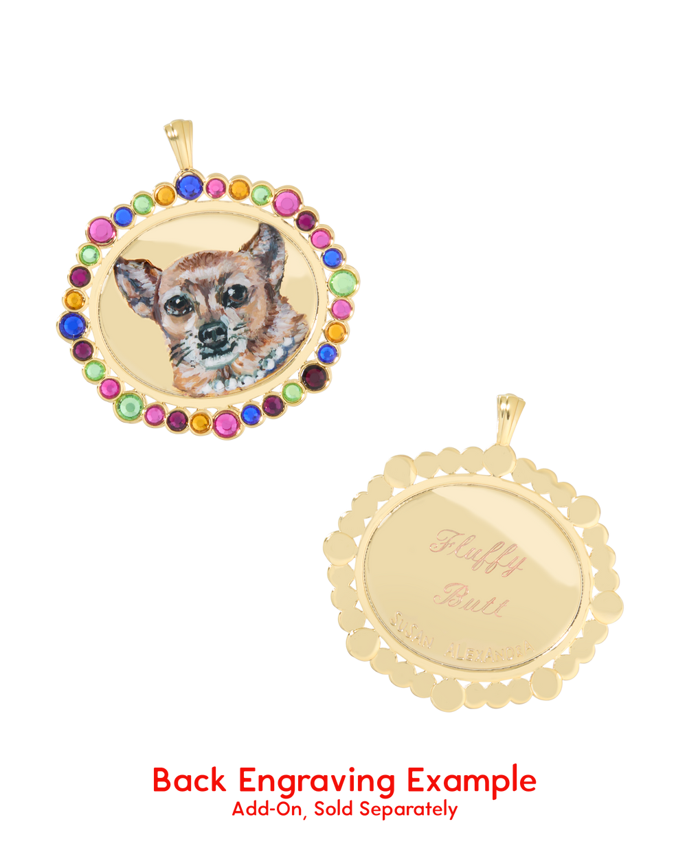 *CUSTOM* Devotion Biscuit Pendant