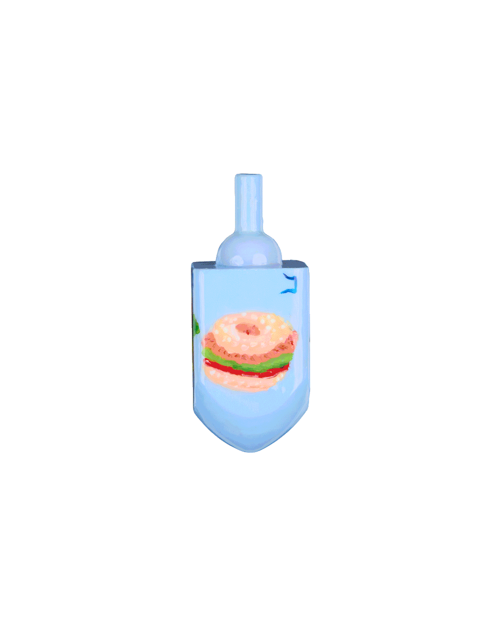 *CUSTOM* Hand-Painted Dreidel
